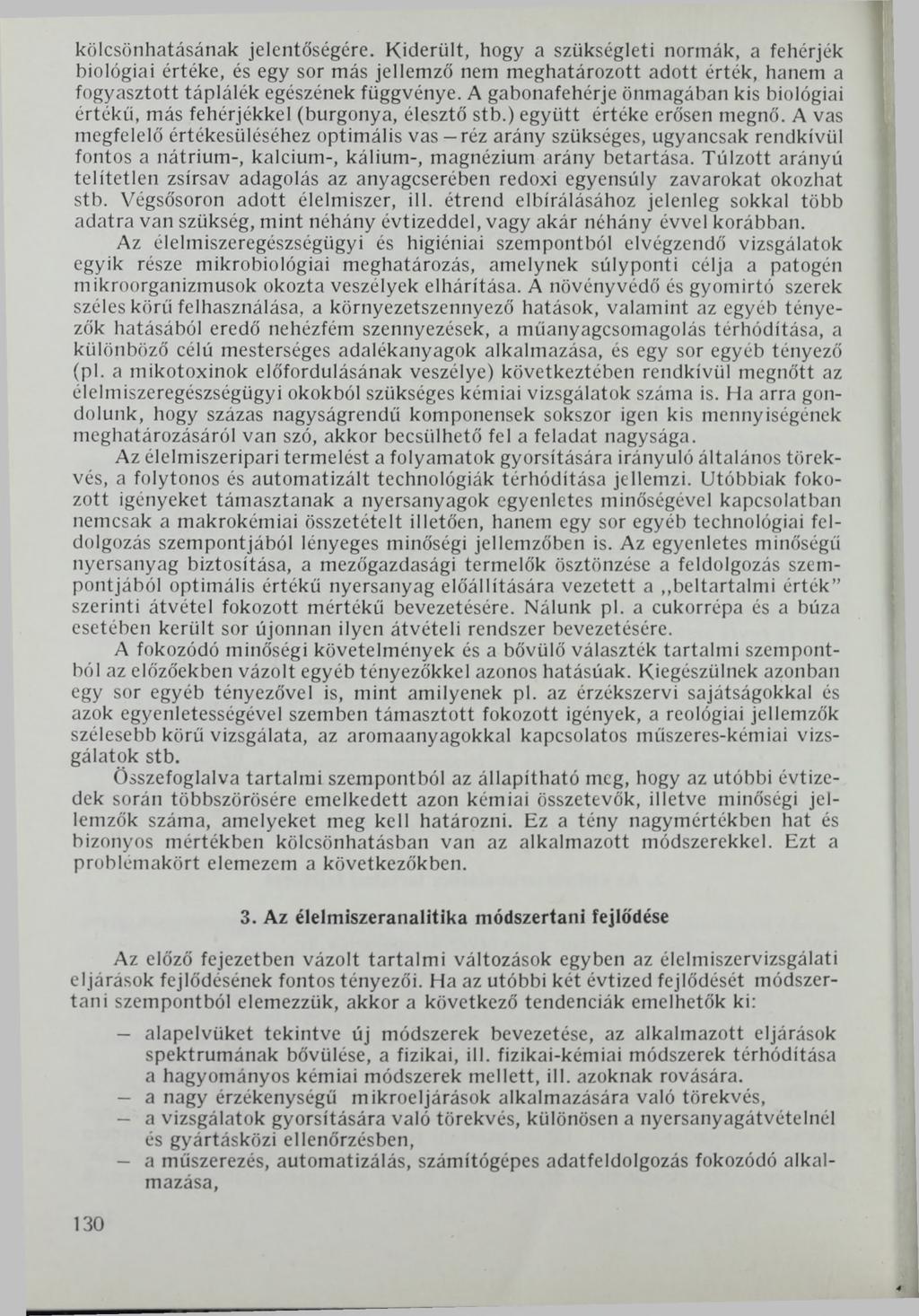 kölcsönhatásának jelentőségére.