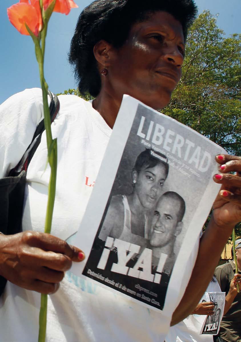 2005 Asszonyok fehérben 2013-ban a kubai Asszonyok fehérben (Damas de Blando) mozgalom képviselői végre személyesen szólhattak az Európai Parlamenthez és vehették át a számukra még 2005-ben odaítélt
