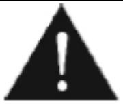 A nyíl véggel ellátott villám egy egyenlő oldalú háromszögben a felhasználót nem szigetelt, veszélyes feszültségre figyelmezteti a készülék házában, ami olyan magas, hogy fennáll az áramütés veszélye.