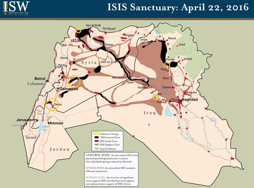 II. AZ ISZLÁM ÁLLAM VISSZASZORULÁSA (2016) Ramadi (jan.- feb.) Falludzsa ostroma (feb. júni.