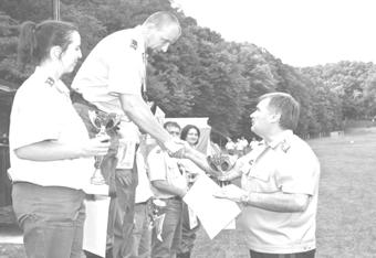 A csapatverseny első helyezettje a Heves Megyei Bv. Intézet csapata lett. A díjátadást követően a rendezvény Dömény Sándor bv.