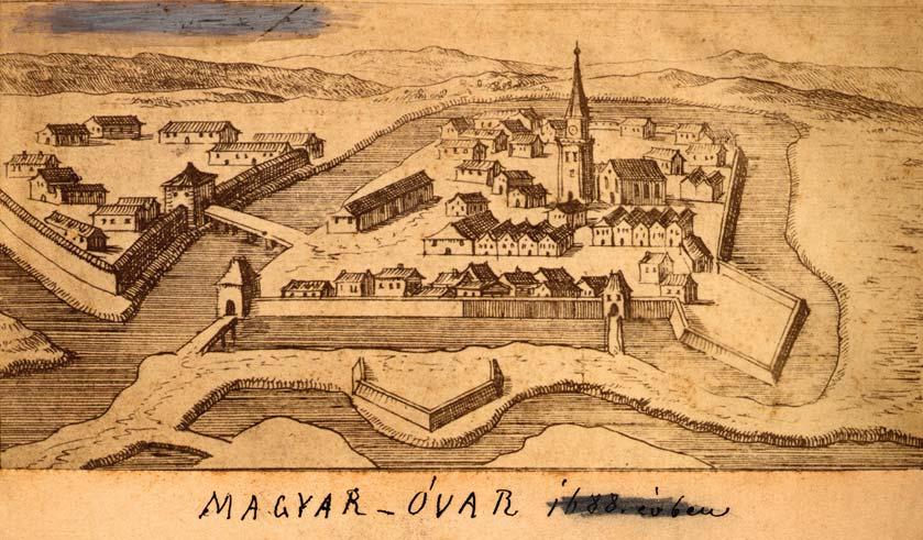 A kulcsos város (metszet 1688.
