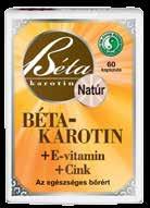 Az emberi szervezet a béta-karotint A-vitaminná alakítja, ami szerepet játszik a bőr megfelelő állapotának, védelmének fenntartásában.
