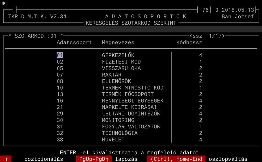 - 14-3.2.4. Adatcsoport ( egyéb adatok csoportosításai ) : A rendszer lényegi elemei ezek a kicsi-nek ill. egyszerűnek tünő adat típusok.