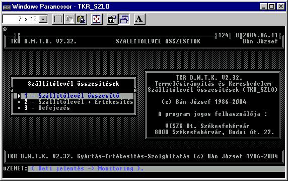 - 166 - Ha közvetlenül egymás után csinálunk Értékesítés összesítő -t, Szállítólevél összesítőt ill.