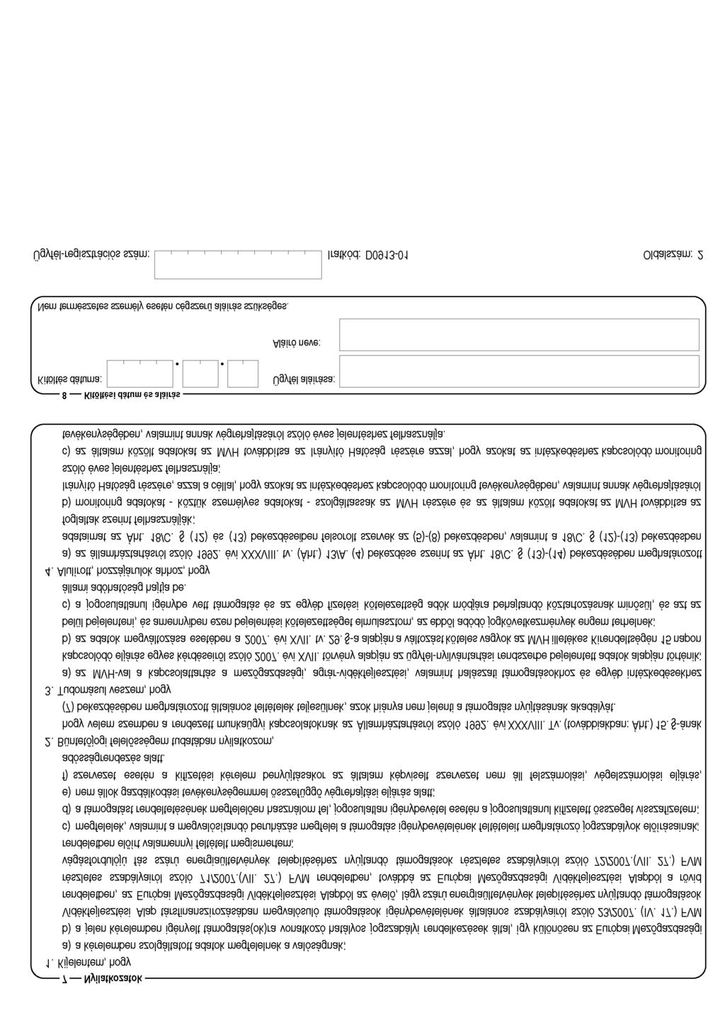 4434 FÖLDMÛVELÉSÜGYI ÉS