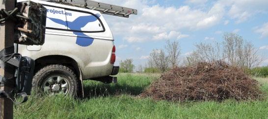 A projektpartnerek tevékenységei és eredményei Magyar Madártani és Természetvédelmi Egyesület Az élőhelyek javítása érdekében 2013 2018 között Magyarországon 1497 hektár Érzékeny Természeti Területen