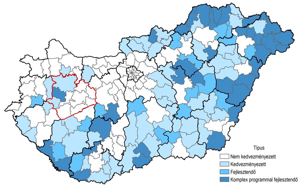 Fejlettség Kedvezményezett járások a 29/214. (XI. 26.) Korm.