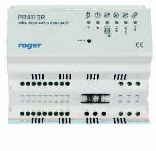 Standard beléptetésvezérlők PRxx1 sorozat PR311SE ABeléptetésvezérlő beépített EM 125 khz kártyaolvasóval.