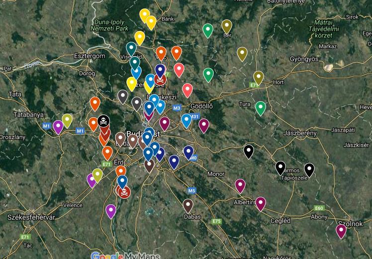 EDC-k a felszíni vizekben Screening-vizsgálat: 64 mintavételi pont, analitika: Üledék Víz Hal Átfogó kontaminációs-térkép Alap a finomabb térskálájú és részletesebb