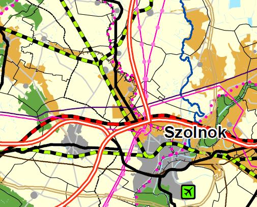 1.3.1. Országos Területrendezési Tervvel való összefüggések A településfejlesztési koncepciónak összhangot kell mutatnia az Országos Területrendezési Tervvel. A 2003. évi XXVI.