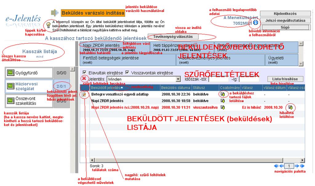 használói kézikönyv A felhasználói felület funkcióinak áttekintése Az összetett