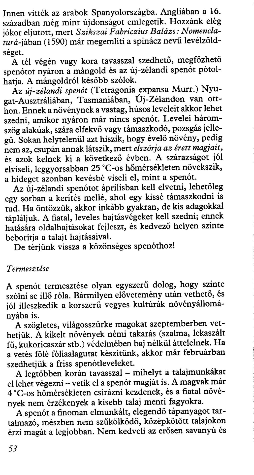 Innen vitték az arabok Spanyolországba. Angliában a 16. században még mint újdonságot emlegetik.