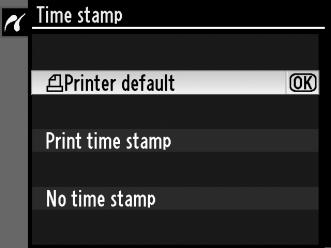 A 1 vagy 3 gomb megnyomásával válassza ki a lapméretet (ha az aktuális nyomtató alapértelmezett papírméretével szeretne nyomtatni, válassza a Printer default (Nyomtató alapértelmezett beállítása)