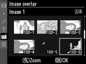 A kijelölt kép teljes képernyős megjelenítéséhez nyomja meg a X gombot (más helyeken tárolt képek megjelenítéséhez nyomja meg a 1 gombot a D nyomva tartása közben