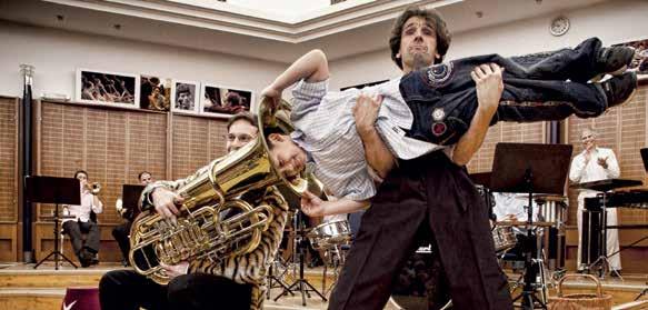 Manó sorozat 3-7 éves koroszály számára A Concerto Budapest népszerű Manó sorozatának állandó vendége Méhes Csaba, pantomimművész Lafferton Zsolt Sín Olivér Méhes Csaba a vizuális komédia neves