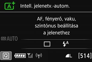 Alapvető műveletek és beállítások A vezeték nélküli csatlakozás állapota A vezeték nélküli LAN-csatlakozás állapota az LCD-panelen ellenőrizhető.