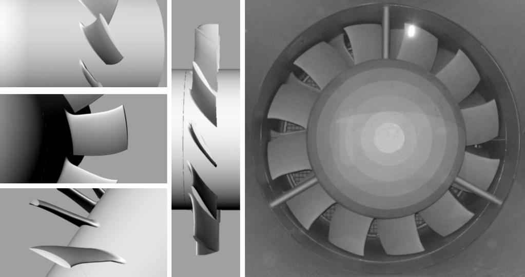 Numerikus áramlástani (Computational Fluid Dynamics, CFD) eszközök mérési validációja LDA: 1.00 0.95 0.90 0.85 0.80 0.75 0.70 R P A 0.