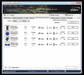 A következő Eldes riasztópanelek teljes konfigurálása (helyben, vagy távolról), telepítése és export/import beállításainak megadása: ESIM384, ESIM364, Pitbull Alarm, Pitbull Alarm PRO és ET083