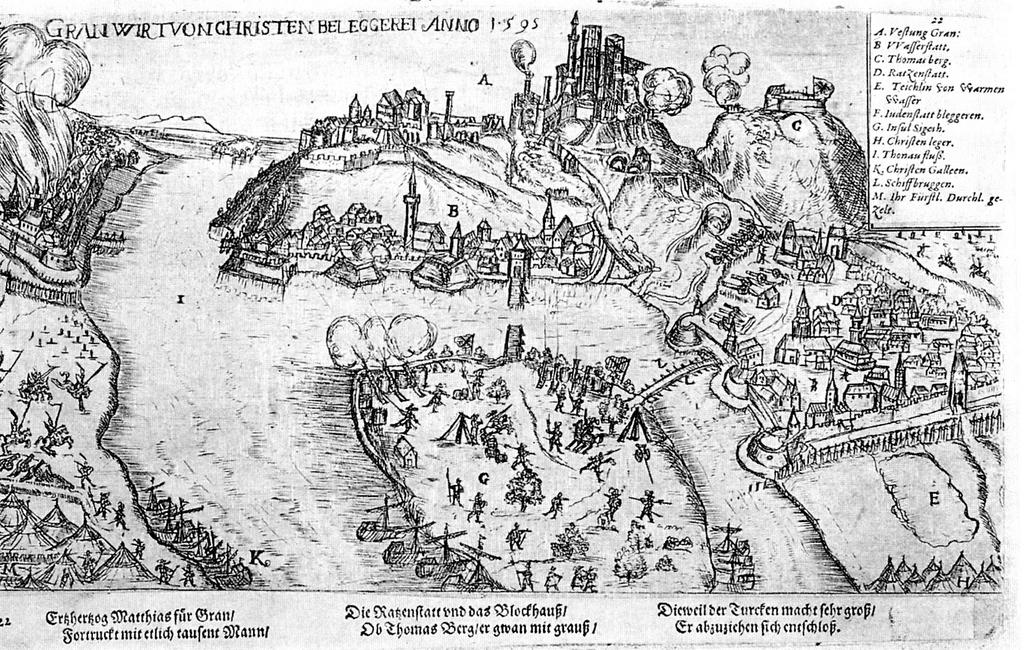 B01: Az egyik legrészletesebb és legpontosabb ábrázolás az 1595-ös ostrom