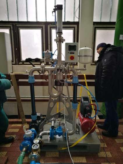 Optifil - CanFil tesztkészülékek Tesztkészülék felépítése DN 50 Optifil változtatható