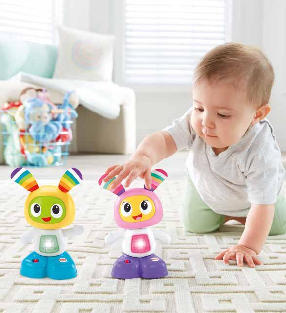 Ahol a fejlődésé a főszerep 2018 Mattel. Minden jog fenntartva. 36 Mini Beatbo és Beatbelle Rázd csak, bébi!