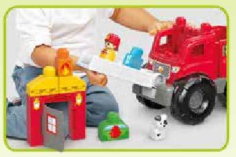 MEGA BLOKS TŰZOLTÓAUTÓ DXH38 Az apró hőst