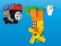 MEGA BLOKS THOMAS SODORI KALANDOK JÁTÉKSZETT