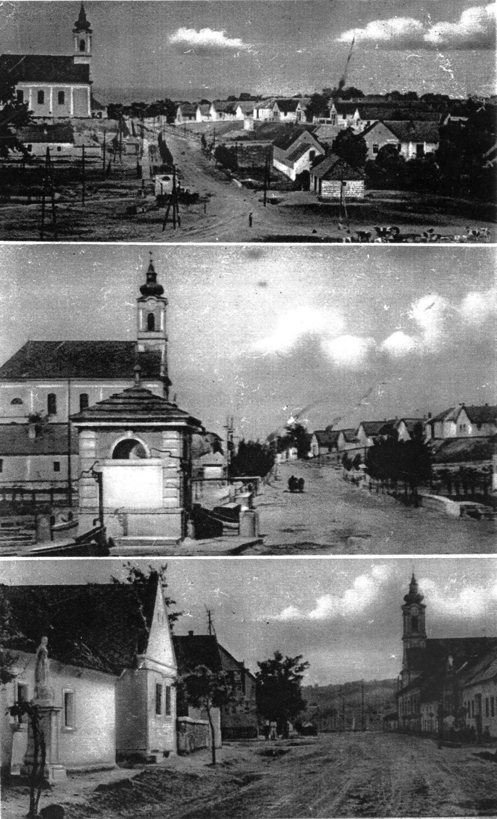A lakóházak rendszerint hosszan benyúlnak a telekbe, a főbb melléképületek (istálló, ólak, színek) mögötte