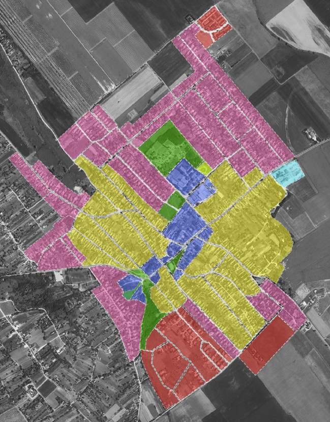 Az egyes részek között természetesen vannak átfedések, hasonlóságok, mégis fontos, hogy a településkép egységessége miatt ismerjük meg és tartsuk tiszteletben a kialakult építészeti jegyeket, ezek