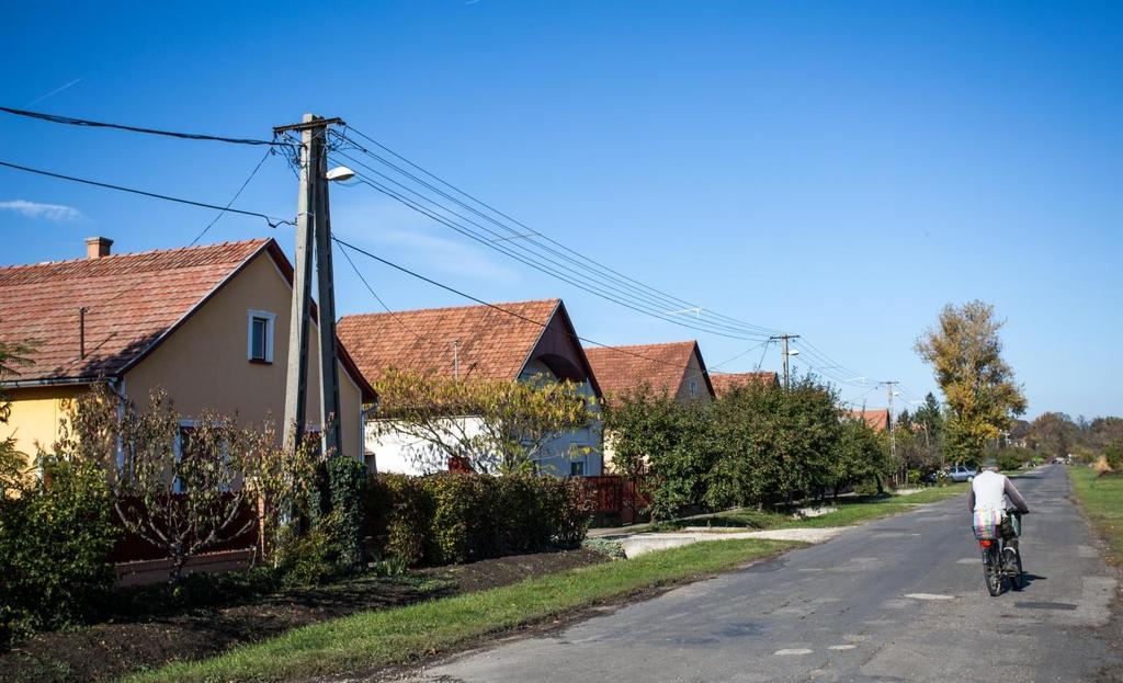 BELSŐ LAKÓTERÜLET A belső lakóterület a fácánoskert és a kastély közé beékelődve, valamint a halmazos településrésztől keletre,