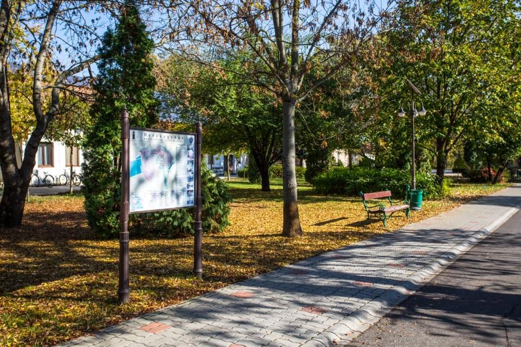 Reklámtáblák, cégérek A feliratokat, cégéreket az épület stílusához, az egységes utcaképhez illeszkedően úgy kell az épületek homlokzatain
