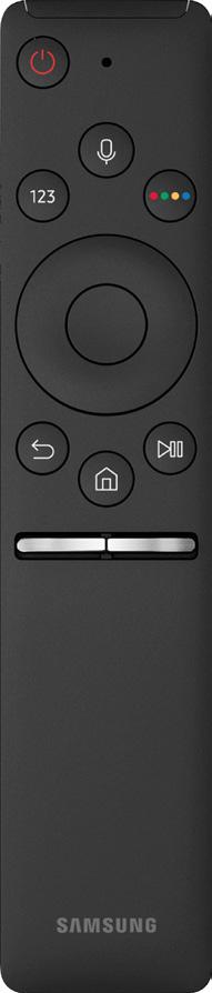 Ha a Samsung Smart távvezérlő és a tévékészülék párosítása nem történik meg automatikusan, irányítsa a távvezérlőt a tévékészülék távvezérlő-érzékelőjére, majd tartsa