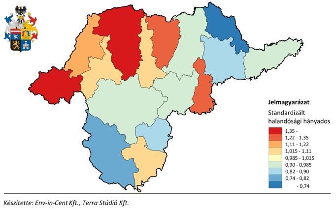 légző rendszer betegségeivel (5,1%) kapcsolatosak.