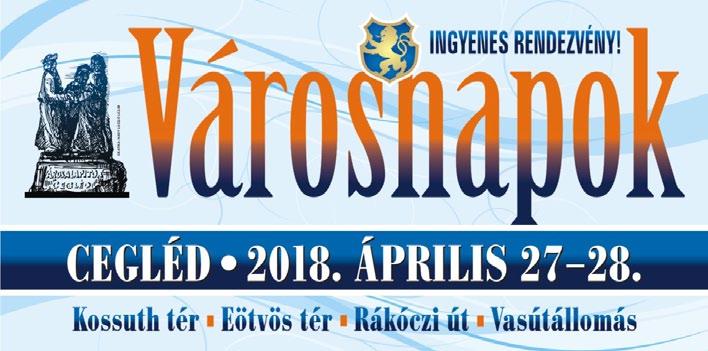 2 Egészség Kultúra Hétköznapok Gyermek Sport Rendezvény 2018. április 23. Ü G Y E L E T E S G YÓ G Y S Z E RTÁ R A K : 04.23. Gyógyír Gyógyszertár Rákóczi út 7. 04.24. Pingvin Patika Múzeum u. 2-4.
