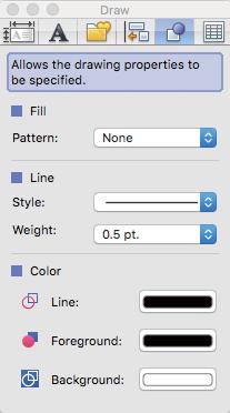 A [Changes the fill color] (Megváltoztatja a kitöltőszínt) elemmel módosíthatja a körülzárt területek kitöltésére használt színt.