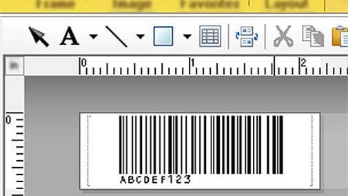 Címkék nyomtatása a P-touch Template funkcióval Speciális sablonnyomtatás 5 Sablon letöltésével és vonalkód beolvasásával kinyomtathat egy példányt, vagy beszúrhatja a beolvasott adatokat egy másik