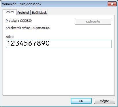 Címkék nyomtatása a P-touch Template funkcióval Számozás (sorszámozás) vonalkóddal 5 Eljárás a A P-touch Editor segítségével hozzon létre vagy nyisson meg egy sablont, és jelöljön ki egy