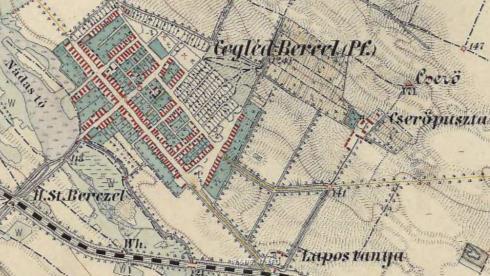 20. III. katonai felmérés (1869-1887) A Magyar Királyság 1869-1887 között készült térképén a település már Ceglédbercelként szerepel.