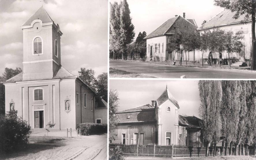 A lakóházak a telek mindkét mezsgyéje mentén az utcára merőlegesen épültek. (Részlet a Ceglédberceli füzetek Falumúzeum című kiadványból.