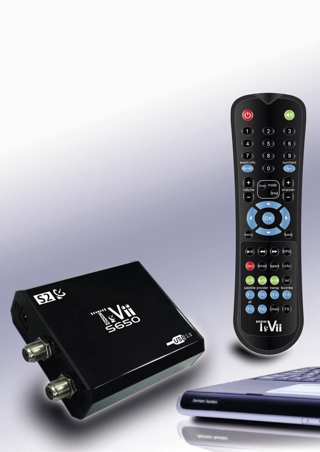 TEST REPORT HDTV Satellite USB Box TeVii S650 DVB-S2 USB Box Kicsiny, de erős Az S650-sel a tajváni TeVii cég további fejlesztést végzett a S600- as DVB-S USB- készülékébe, amely most képes fogni a