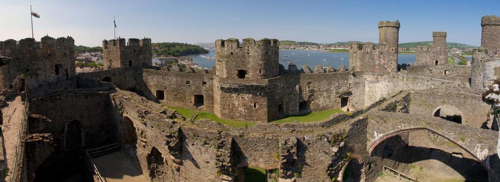 századi állapotában megőrzött Erzsébet-korabeli házat is. Felkeressük Conwy Castle-t, a város 13. századi várát, amely szintén a Világörökség része.