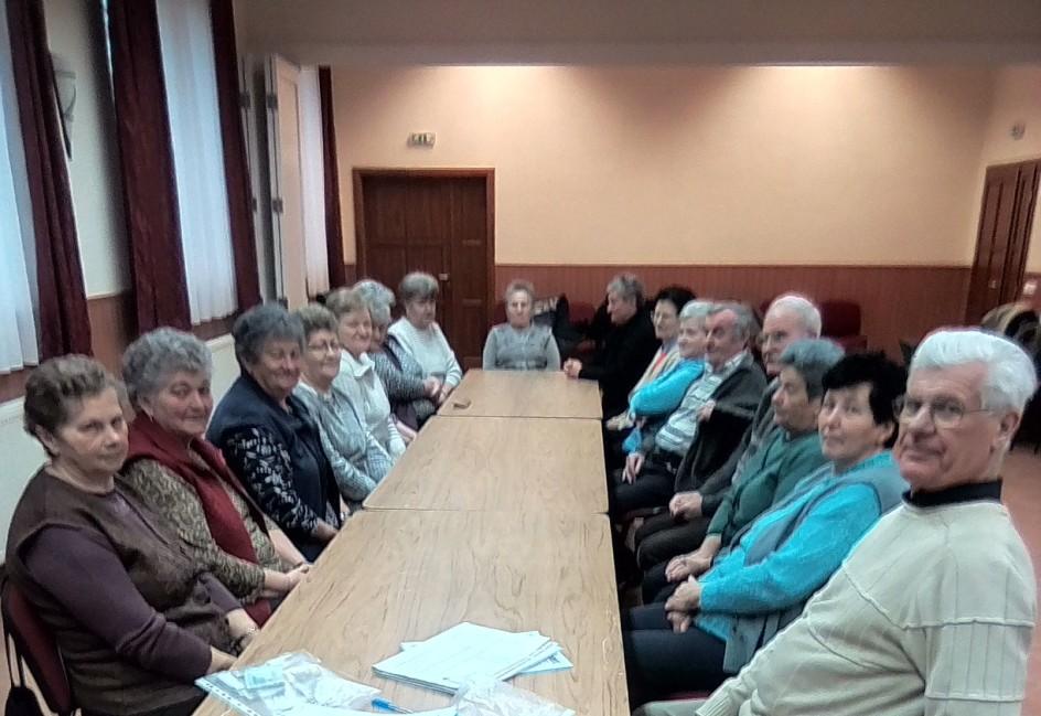 10 A Freundschaft Nemzetiségi Vegyeskórus Egyesület keretén belül működő nyugdíjas klub március 12-én tartotta soron következő összejövetelét.
