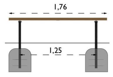 Minden acéltartozék galvanizált, illetve fekete színű, időálló porfestéssel készül.