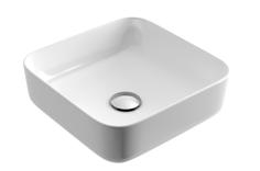 Mosdók Cori 38 Pultra építhető mosdó 385 mm leeresztő nélkül 385 mm 140 mm