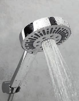 6615005-00 1S kád zuhany készlet KLUDI A-QA s 6614005-00 6612005-00 1S zuhanykészlet Falirúd 900 mm, állítható L = 900 mm csúszkával és Suparaflex 6565005-00 gégecsővel 1600 mm 1S