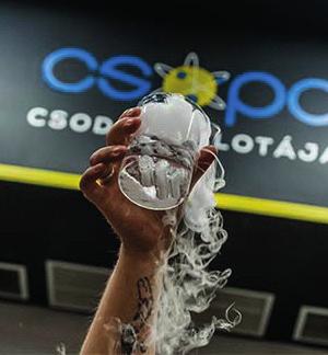 TEMATIKUS DÉLELŐTT A TUDOMÁNY CSODÁI - A CSODÁK PALOTÁJA, MINT MÓDSZERTANI ESZKÖZ Továbbképzési nap a Csopában -12.30 Védőszemüveget fel!