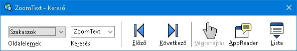 210 Keresés weblapon A Keresés weblapon egy olyan egyszerű eszköztárat jelenít meg, amelyiken beírható a keresett szó vagy kifejezés, majd az eszköztár vezérlőelemeivel vagy billentyűparancsaival