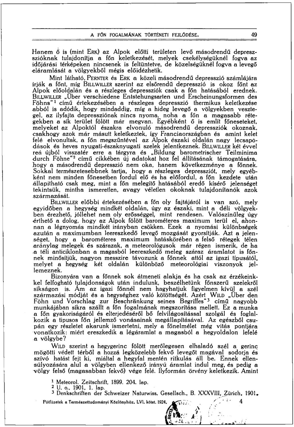 A FÖN FOGALMÁNAK TÖRTÉNETI FEJLŐDÉSE.
