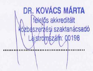 Edelény Város Önkormányzata, mint ajánlatkérő a közbeszerzésekről szóló 2015. évi CXLIII. törvény (továbbiakban: Kbt.) Harmadik Rész 112. (1) bekezdés b) pontja alapján a 115.